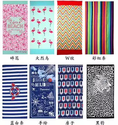 Children's quick-drying bath towel Adult travel beach towel gauze large absorbent towel men's and women's sports swimming holiday equipment