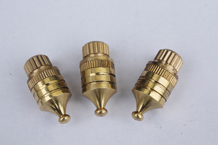 Pure copper speaker pins shock-proof nail sharp corner fillet M8 HIFI speaker accessories