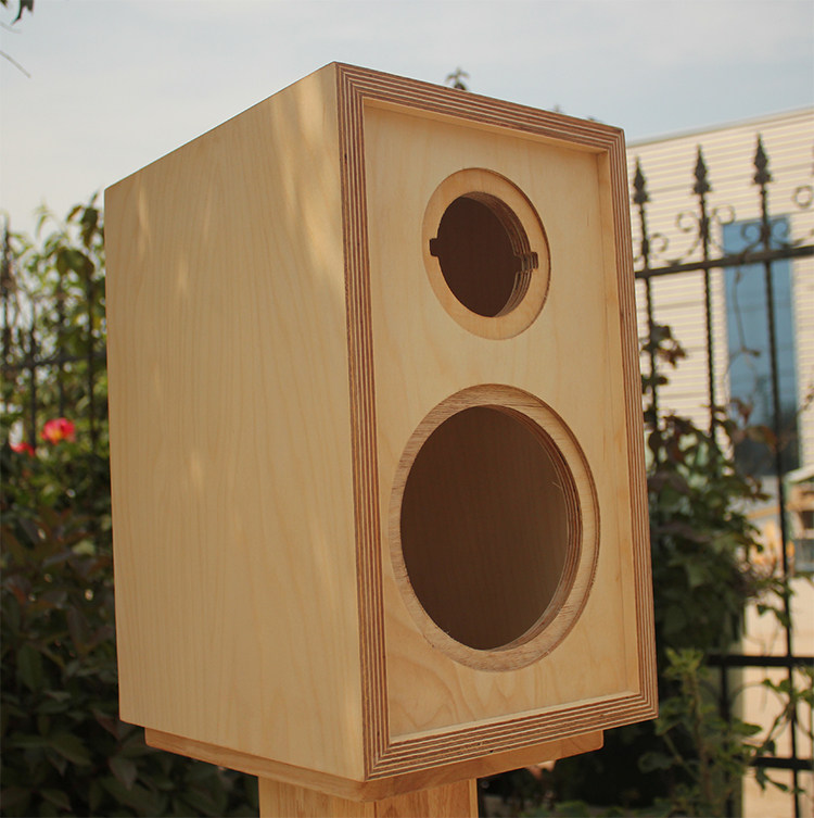 Russian birch plywood plywood plywood multi-layer laminate speaker empty case Two-frequency three-frequency Hifi speaker customization