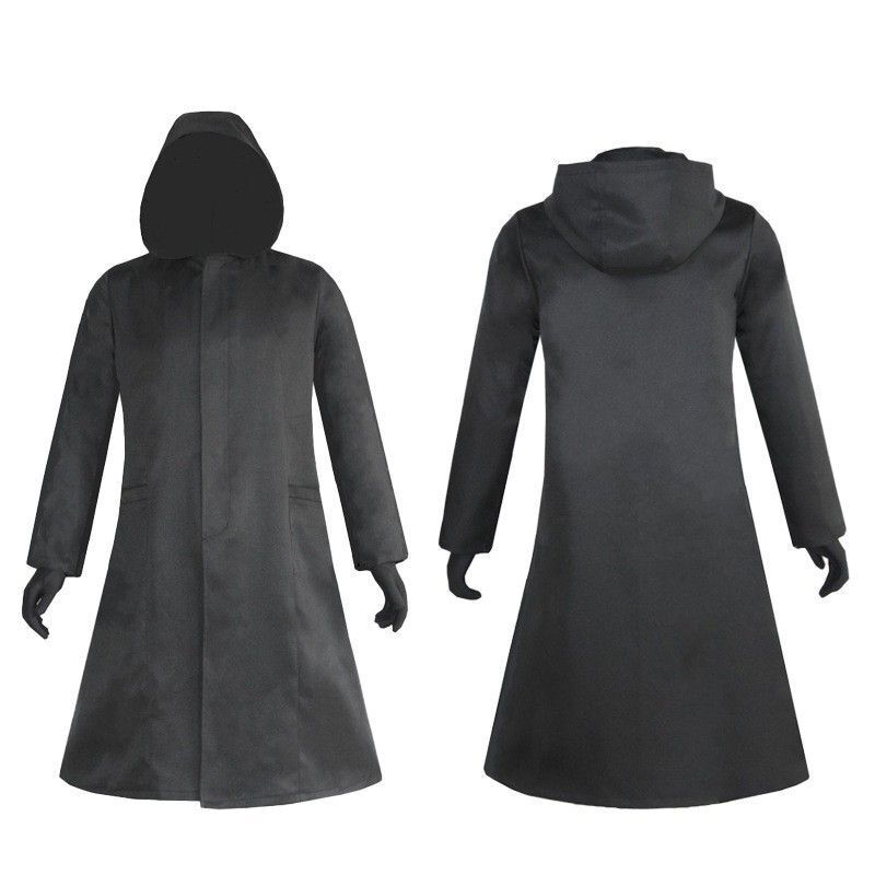 Cross-Border Hot-Selling Halloween Cosplay Game Black Costume for Children and Adults Boss Role-Playing Clothes and Mask Cross-Border Hot-Selling Halloween Cosplay Game Black Costume for Children and Adults Boss Role-Playing Clothes and Mask