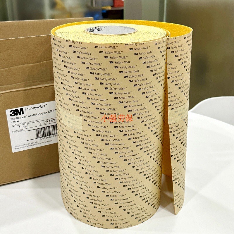 3m Anti-Slip Tape 613 630 Yellow Sand Surface Workshop Aisle Stairs Floor Tiles Ground Safety Warning Wear-Resistant