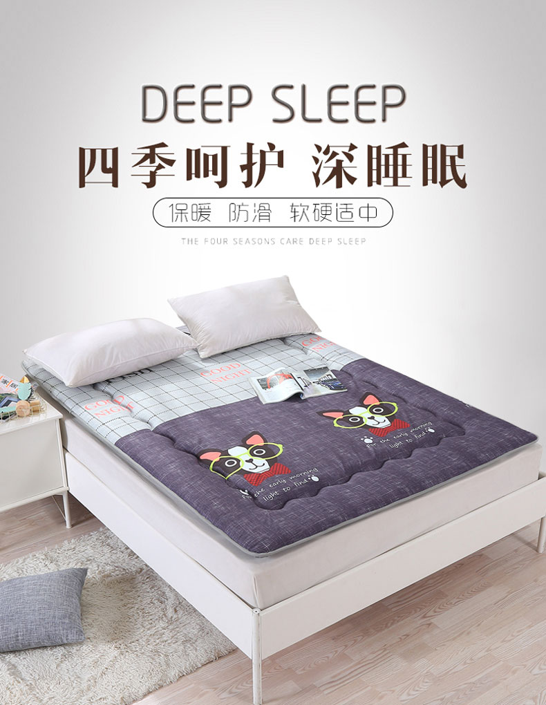 Nệm giường bọ cạp đơn văn phòng ngủ trưa nệm sinh viên ký túc xá thảm phòng ngủ đã được đập xuống tầng trệt tùy chỉnh - Nệm nệm hơi nước