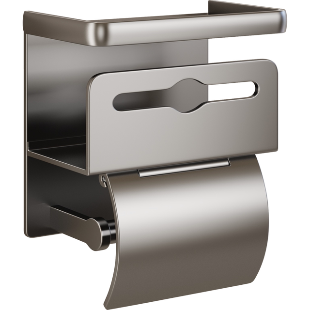 Bathroom tissue box toilet storage rack without punching holes