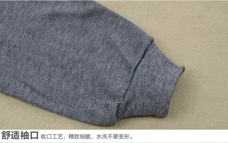 Qiuyi Qiuku Đồ lót nam bằng vải cotton trung niên In quần áo mùa thu đáy quần áo len cổ cao phụ nữ mặc đồ bộ