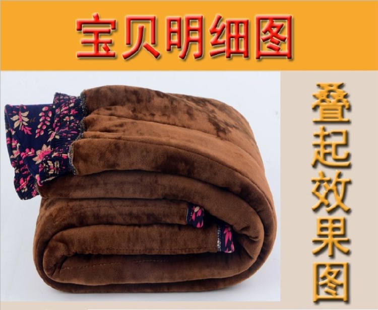 Áo khoác lông cho nữ trung niên và mùa đông cộng với nhung dày cỡ lớn màu camel cotton pad cotton quần ấm áo khoác trung niên