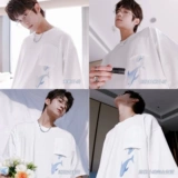 CHICERRO Дизайнерская летняя белая футболка для влюбленных, с вышивкой, тренд сезона, короткий рукав