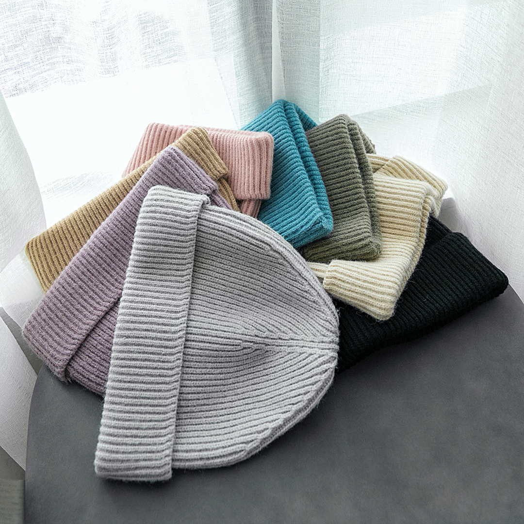 Sicilian men's autumn and winter men's and women's ins warm knitted hat casual trend fashion all-match solid color hip-hop hat