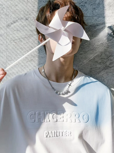 CHICERRO Сексуальная футболка для влюбленных, оверсайз, короткий рукав