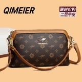 Летняя сумка через плечо, модная сумка для телефона для матери, кошелек, из натуральной кожи