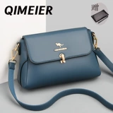 Сумка через плечо, модная сумка на одно плечо для матери, кожаная небольшая сумка, из натуральной кожи, городской стиль