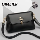 Сумка через плечо, модная сумка на одно плечо для матери, кожаная небольшая сумка, из натуральной кожи, городской стиль