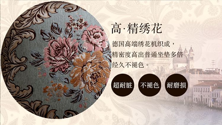 Phòng khách với ghế sofa da đệm gối bao gồm xe bọc đầu giường tựa lưng thắt lưng thêu câu lạc bộ xe hơi châu Âu sang trọng - Trở lại đệm / Bolsters goi sofa