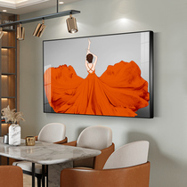 Modern minimalist light luxury living room murals bedroom bedside figures hanging high-end sofa restaurant background wall decorative painting