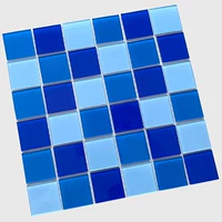 Темно-синий 48 трехцветный синий (один квадрат