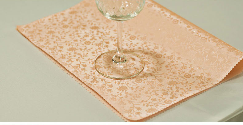 Tấm pad PVC chống thấm nước và dầu bằng chứng placemat dùng một lần có thể giặt coaster bát mat bảng mat vải chống bỏng bàn American vải pad