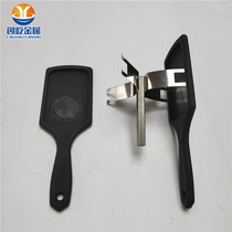 Hair straightener hair clip Coating hanging hair clip square tube pair perforation with CY370 142 85