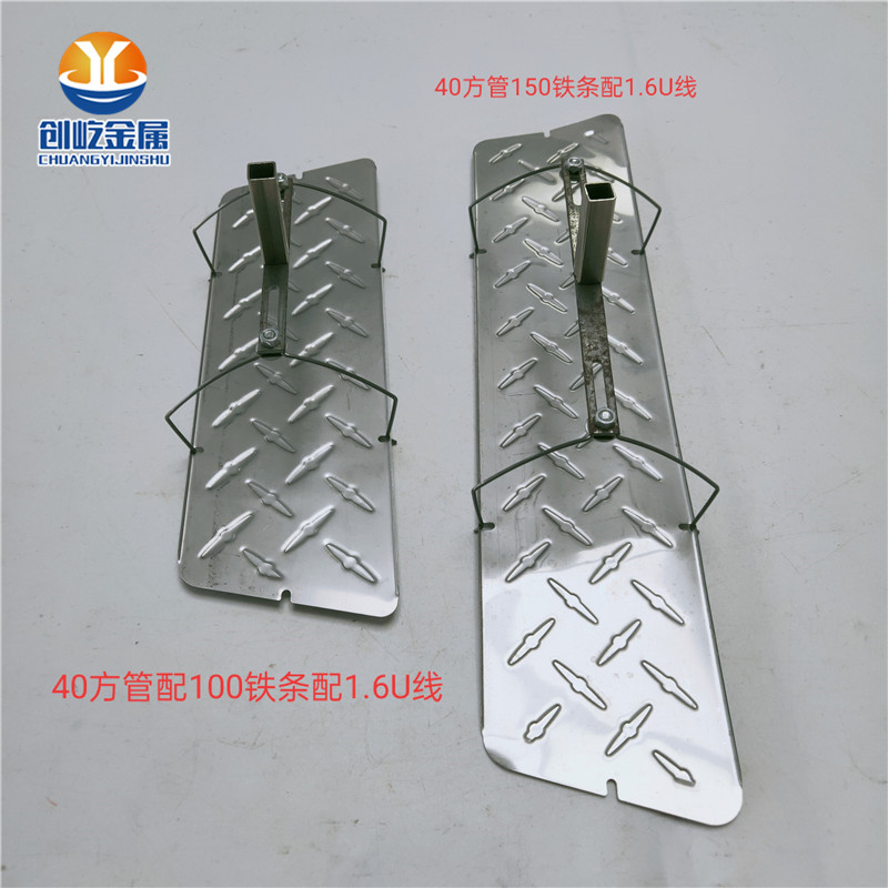 40 square tube hanging 100 iron bars with 1 6U wire stainless steel fixing clip electroplating hanger steel wire paint wire hook