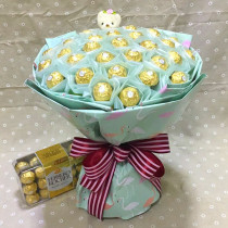 Han Style Fire Bird Packing Italy Feliero Ginza Chocolate Bouquet For Men And Womens Birthday Graduation Gifts