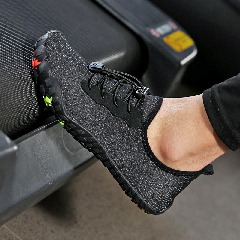 Gym sports shoes men's indoor training yoga shoes soft bottom lightweight walking skipping shoes women's treadmill special shoes