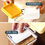 Сердинный бак для уплотнения зерна для собак замороженное сухой закуски ведро для хранения -надежный прилив -надежный бак для хранения свежего контейнера.