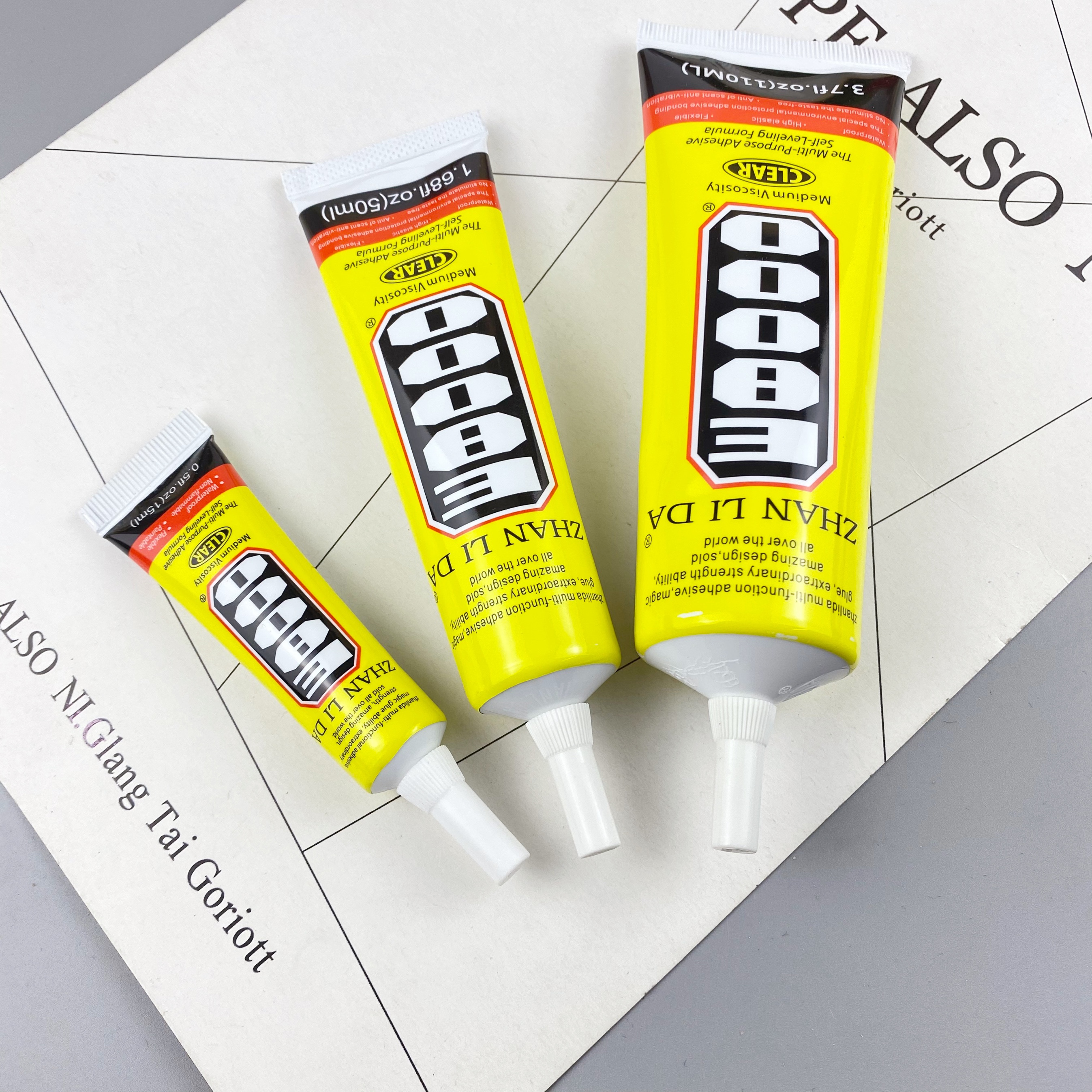 Hairpin Diy Tool Slow dry E8000 Jewelry Glue B7000 Glue Hot Melt Adhesive Gun Glue Stick Professional Accessories Drill