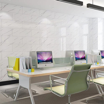 Living room background wall imitation marble self-adhesive wall stickers waterproof and moisture-proof bathroom kitchen tile wallpaper wallpaper