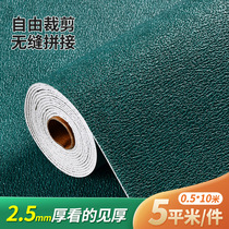 Plain 3d three-dimensional self-adhesive wall stickers bedroom living room background wall emerald wallpaper impervious color cover waterproof wallpaper