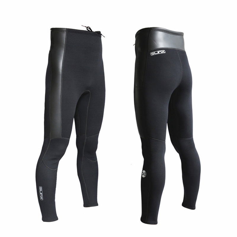 Diving pants 2mm High waist thickened SLINX overplay CR Anti-cold and warm winter swimming men and women long pants diving suit snorkel