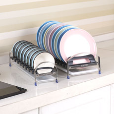 Сушилка 厨房沥水碗架不锈钢置物收纳架伸缩可调碗架新款大小放碗盘子碟子