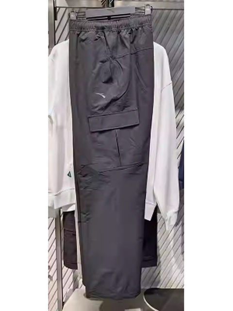 Anta Men's Loose Woven Sports Pants 2025 Autumn New Casual Fashion Cargo Pants 152536504