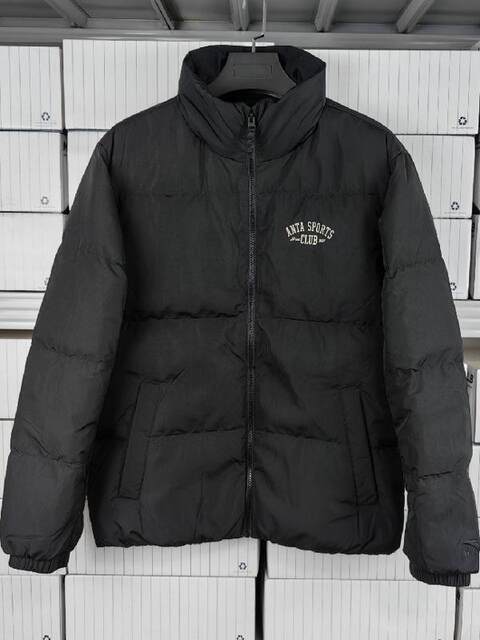 Anta Men's Stand Collar Short down Jacket 2024 Winter Water-Repellent down Warm Puffer Jacket 152448907