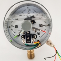 Installation of Seismic Hydraulic Seismic Oil Meter Vacuum Seismic Electric Contact Pressure Gauge YTXC100 Wuxi Huihua Radial