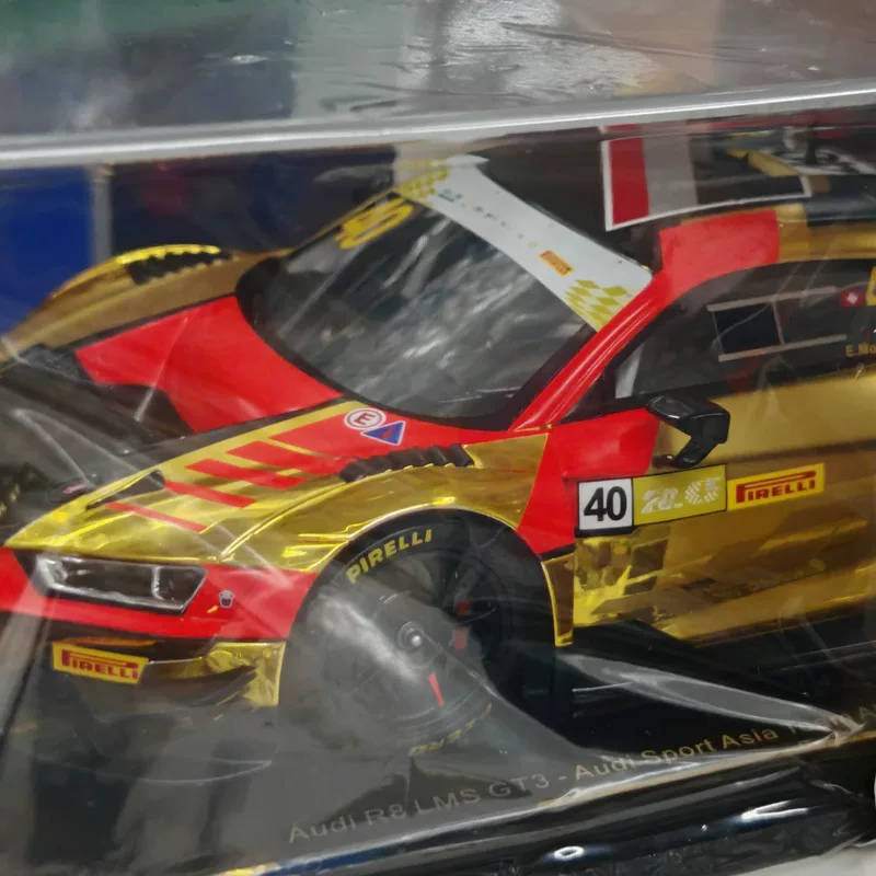 Спрэк 1:18 Audi R8 LMS GT3 2023 Гран-при Макао второй призёра смола украшение гоночная миниатюра