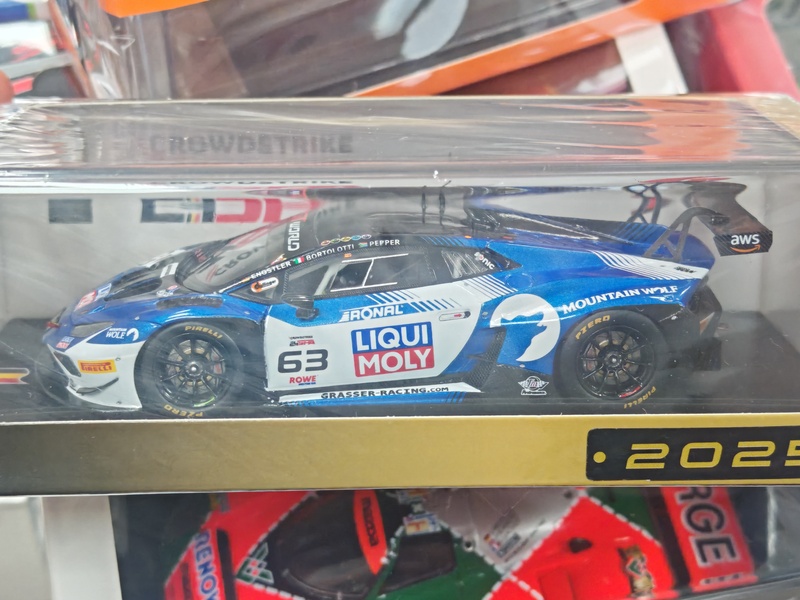 Spark Racing Model 1:43 2025 Spa Champion Spa Lamborghini Huracan Hurricane Gt3
