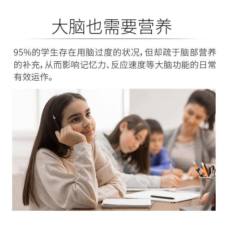 最强大脑王峰推荐 澳洲AXS 脑神丸 缓解脑疲劳/提升记忆力 60片 图6