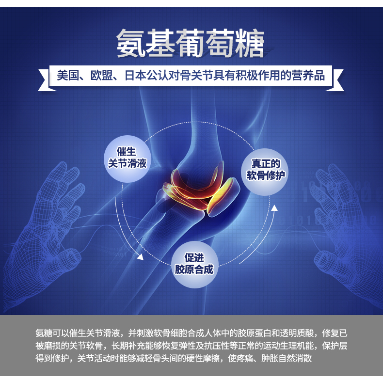 美国Schiff movefree氨糖维骨力绿盒关节软骨素氨基葡萄糖120粒 产品信息 第10张 美国Schiff movefree氨糖维骨力绿盒关节软骨素氨基葡萄糖120粒 产品信息 第10张