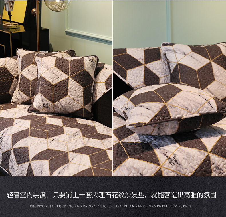 Bốn mùa phổ quát sofa đệm đơn giản hiện đại chống trượt vải cotton da sofa bọc khăn ghế đệm bông tùy chỉnh - Ghế đệm / đệm Sofa đệm lót ghế văn phòng