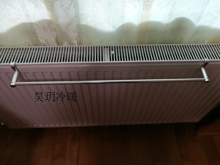 Heating sheet Clothes Hanger Space Aluminum Towel Rod Single-Lever Clothes Pole Steel Tube Clothes Rack Towel Roaster Clothes Rack Towels