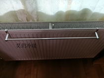 Radiator drying rack towel bar toilet single pole rack clothes pole steel pipe drying rack rack towel drying Rod