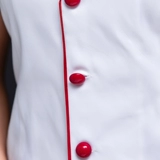 Шеф-повара рабочая одежда для женщин с короткими рукавами.