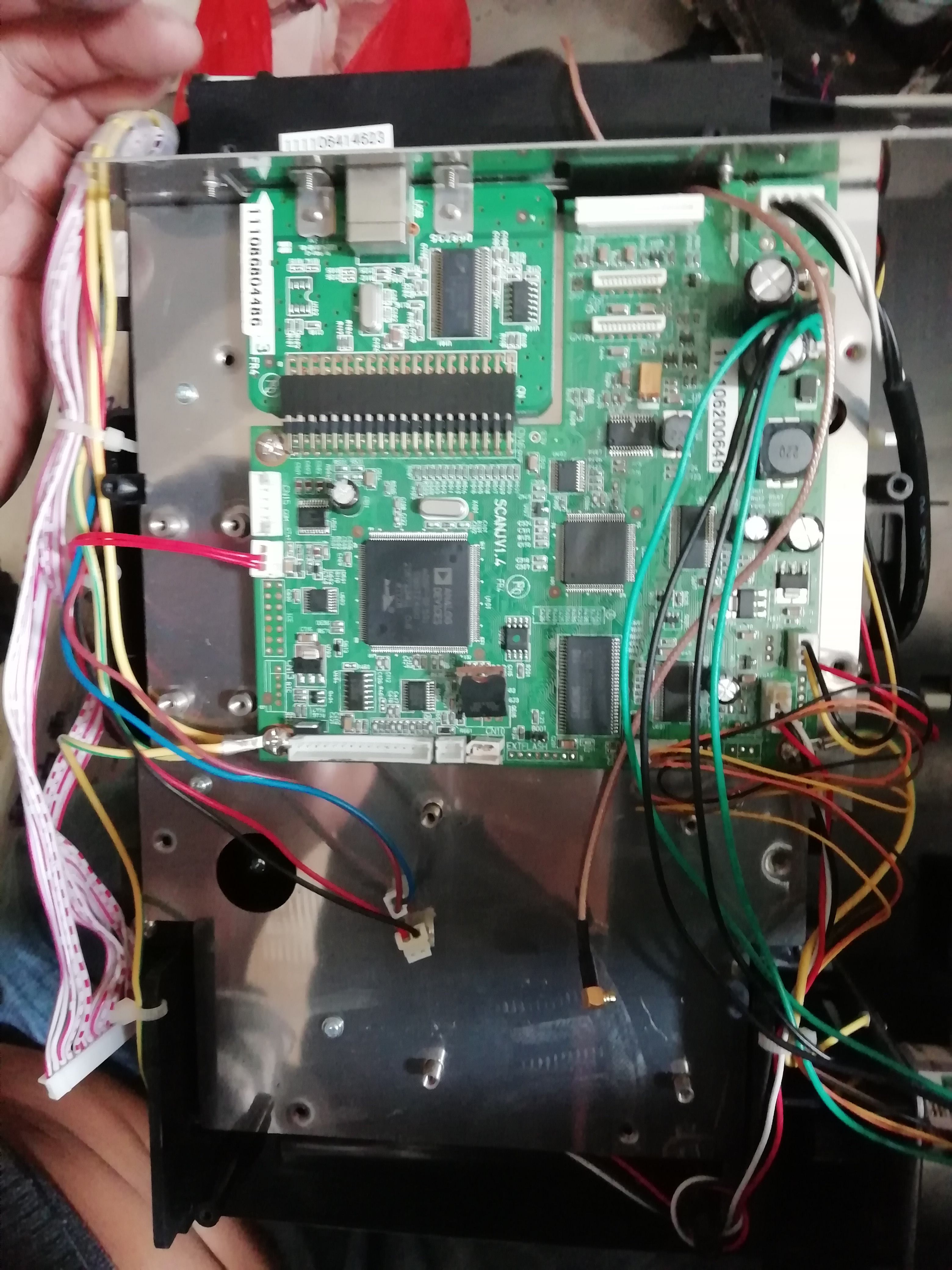 None NGE - D100 ID card double - sided speed printer motherboard power adapter