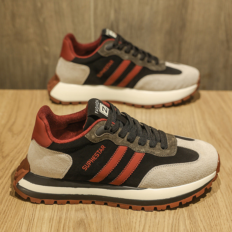 Forrest Gump Men's Shoes 2025 New Summer Breathable Trendy High-End Sneakers Casual Running Soft-Soled Dad Shoes