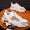 Men's Shoes Winter 2025 New Trendy Versatile Sneakers Men's Non-Slip Wear-Resistant Soft-Soled Sports Casual White Trendy Shoes