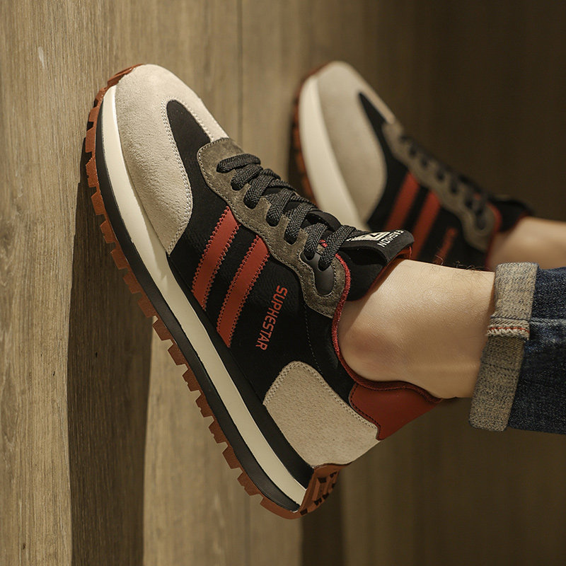 Forrest Gump Men's Shoes 2025 New Summer Breathable Trendy High-End Sneakers Casual Running Soft-Soled Dad Shoes