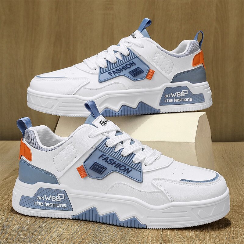 Men's Shoes Winter 2025 New Trendy Versatile Sneakers Men's Non-Slip Wear-Resistant Soft-Soled Sports Casual White Trendy Shoes