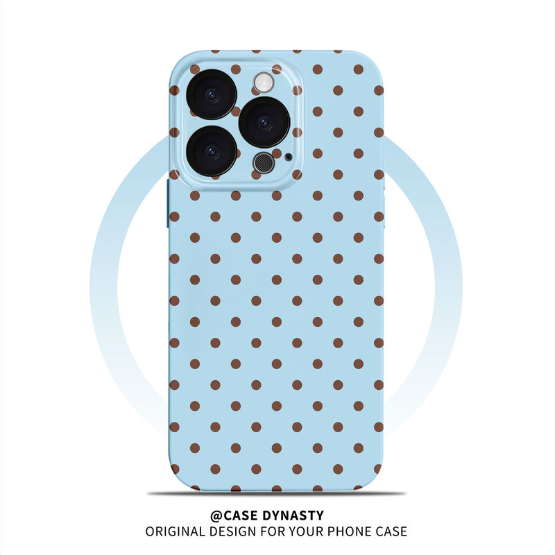 Brown Polka Dot Phone Case Suitable for iPhone 18/17 Pro Max 16 Apple 15 Xiaomi 14 Niche 13 Cute 12 Ins 11 Film Vivo X200 Huawei Mate70Pro P80 Oppo Brown Polka Dot Phone Case Suitable for iPhone 18/17 Pro Max 16 Apple 15 Xiaomi 14 Niche 13 Cute 12 Ins 11 Film Vivo X200 Huawei Mate70Pro P80 Oppo