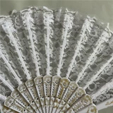 Древний костюм ханьфу воздержание белый полый веер фото кружевной веер фото реквизит для фотосессии Хэллоуин