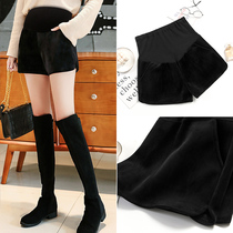 Pregnant woman shorts for autumn and winter wear with underpants Fashion style Ocean Gas Casual Tobella Pants Fall Loose a word broadlegged pants