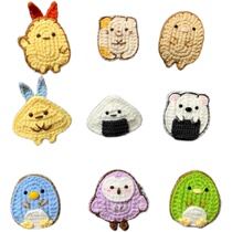  Crochet illustration Crochet corner biological card issuance illustration diy crochet wool card issuance illustration