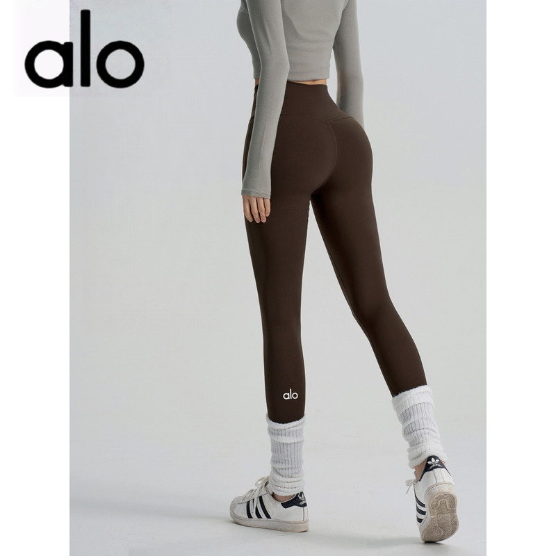 Aio High-Waisted Seamless Yoga Pants, Tummy Control, Butt-Lifting, Pilates Tight-Fitting Sports Leggings, New Women's Style for Outerwear